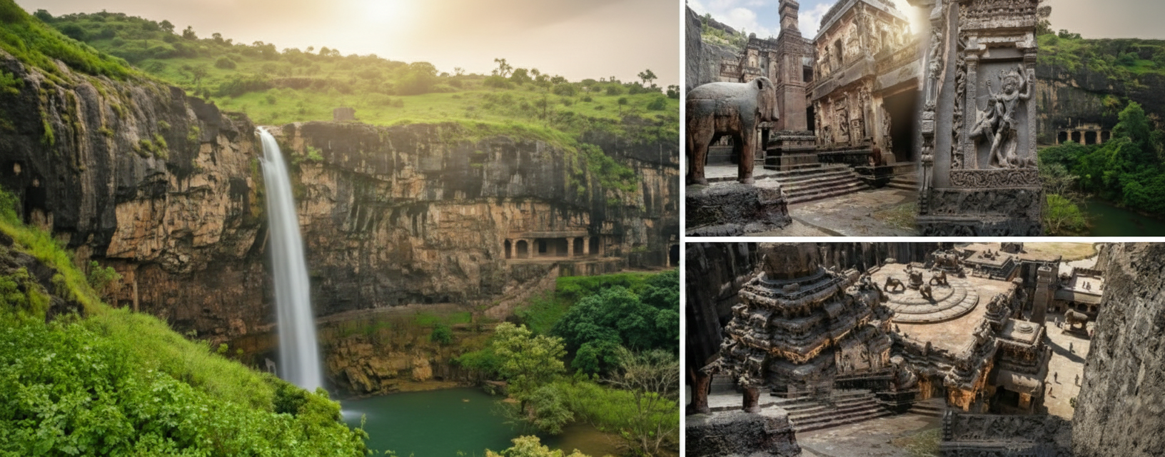 Ajanta Ellora One Day Tour